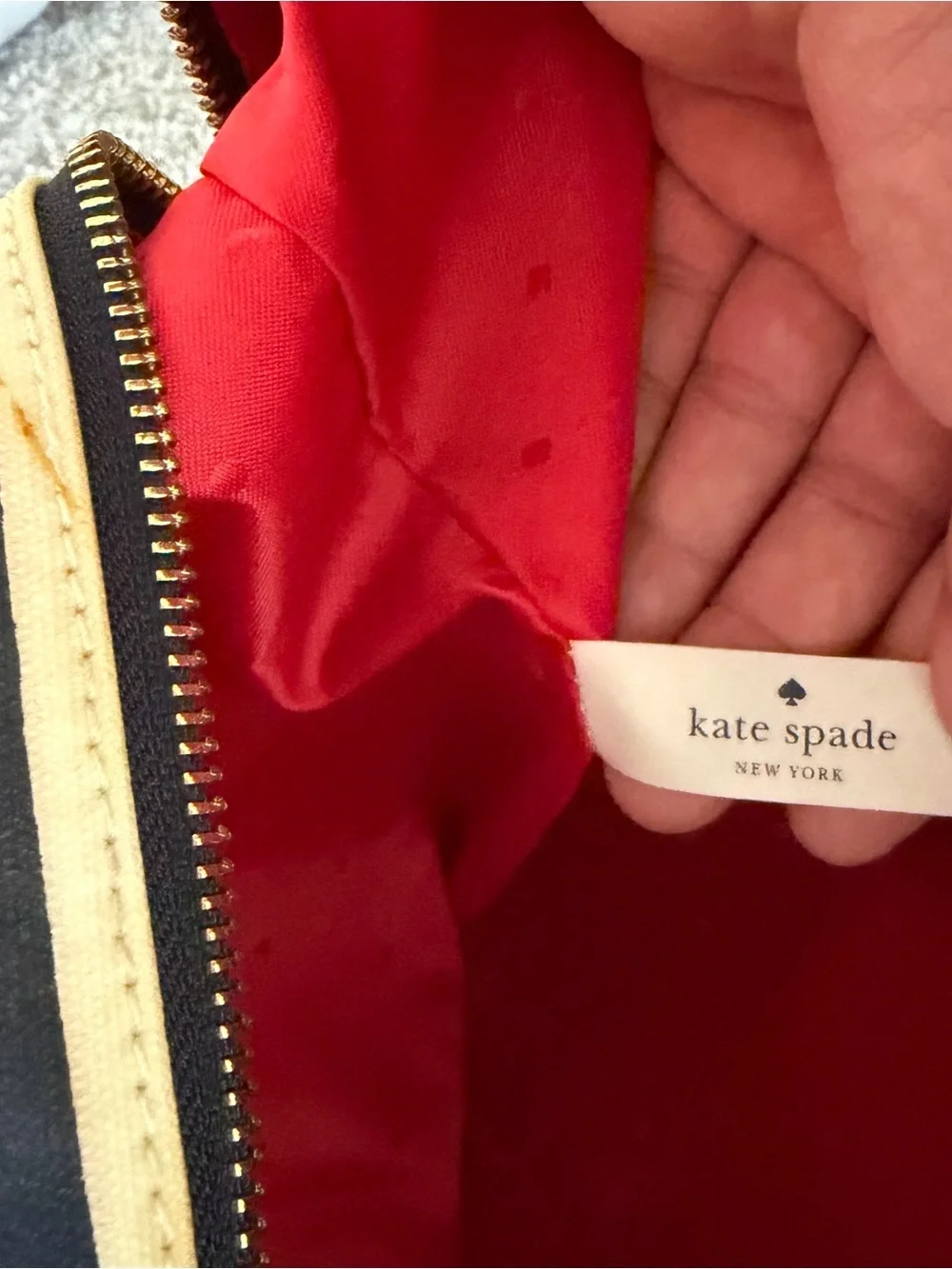 Kate Spade New York  Duffle Bag Striped Large Weekender Travel Tote